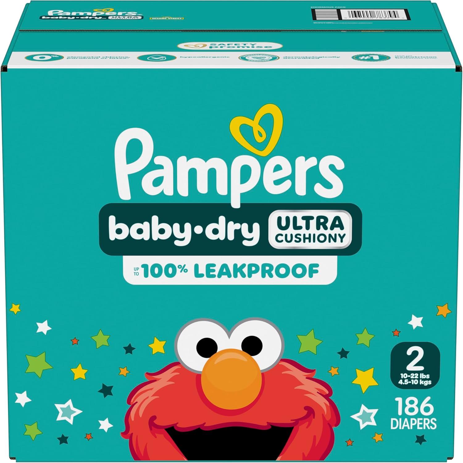 imagePampers Diapers  Baby Dry  Size 6 21 Count Absorbent Disposable Infant Diaper Packaging May VarySize 2