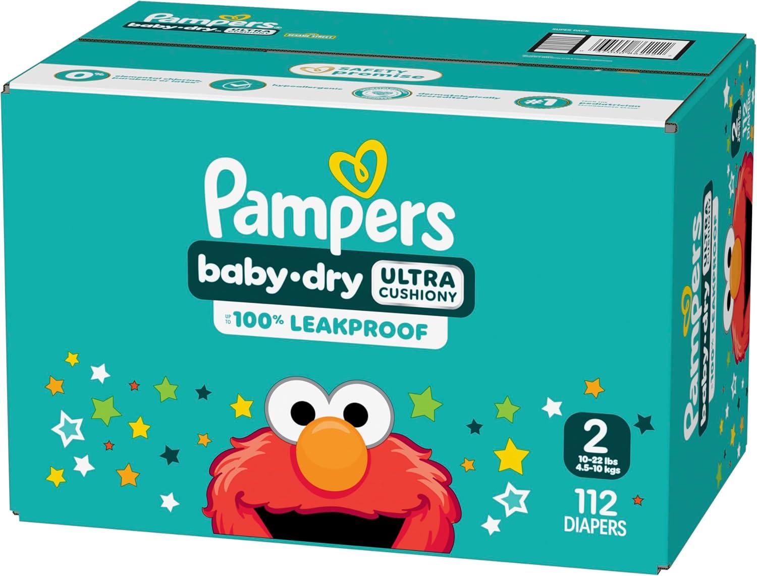imagePampers Diapers  Baby Dry  Size 6 21 Count Absorbent Disposable Infant Diaper Packaging May VarySize 2