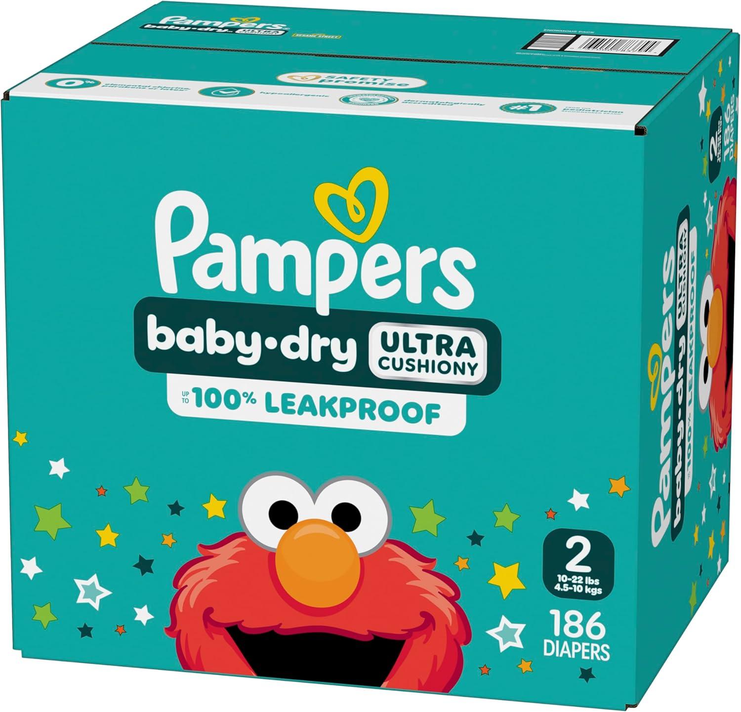 imagePampers Diapers  Baby Dry  Size 6 21 Count Absorbent Disposable Infant Diaper Packaging May VarySize 2