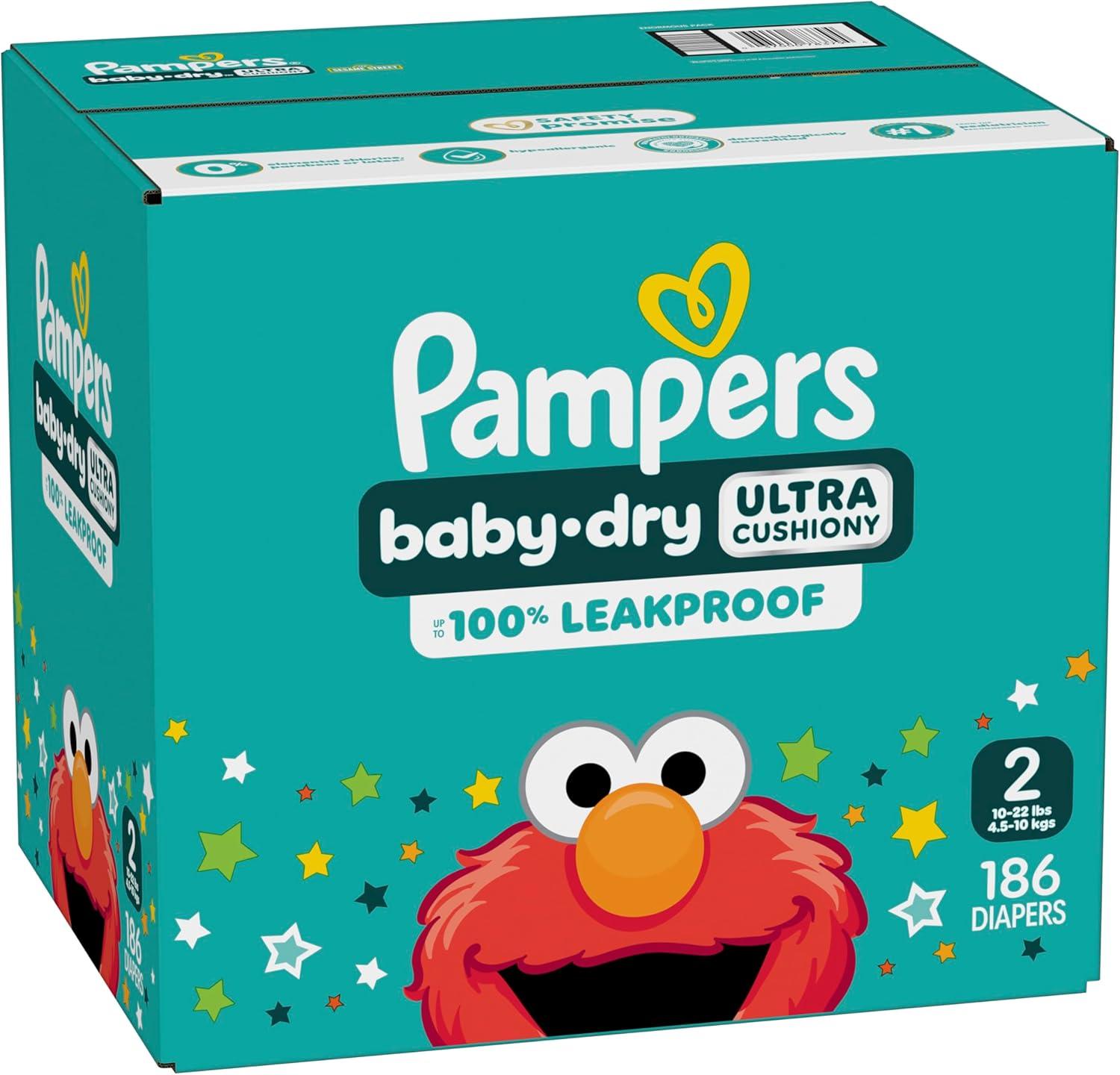 imagePampers Diapers  Baby Dry  Size 6 21 Count Absorbent Disposable Infant Diaper Packaging May VarySize 2