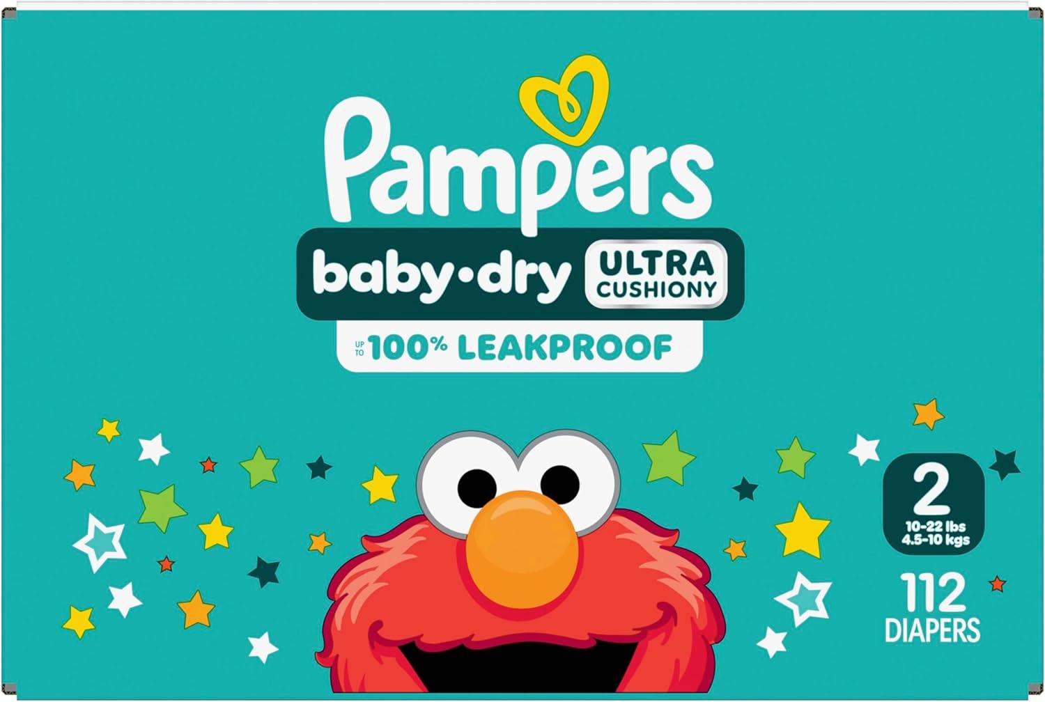 imagePampers Diapers  Baby Dry  Size 6 21 Count Absorbent Disposable Infant Diaper Packaging May VarySize 2