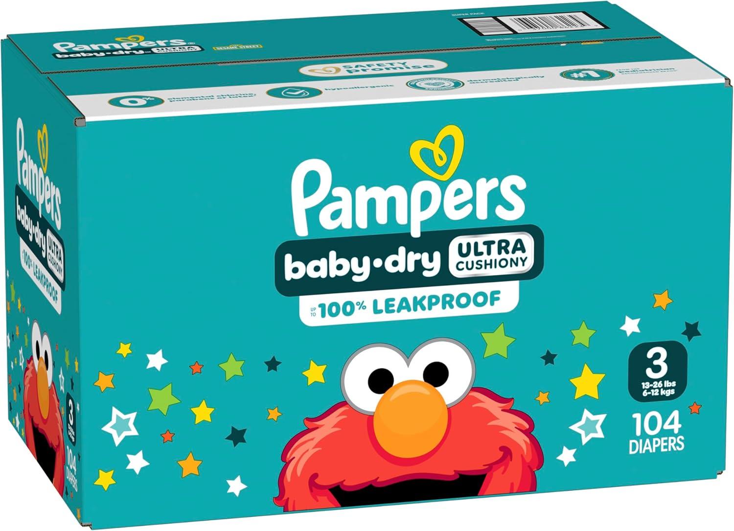imagePampers Diapers  Baby Dry  Size 6 21 Count Absorbent Disposable Infant Diaper Packaging May VarySize 3