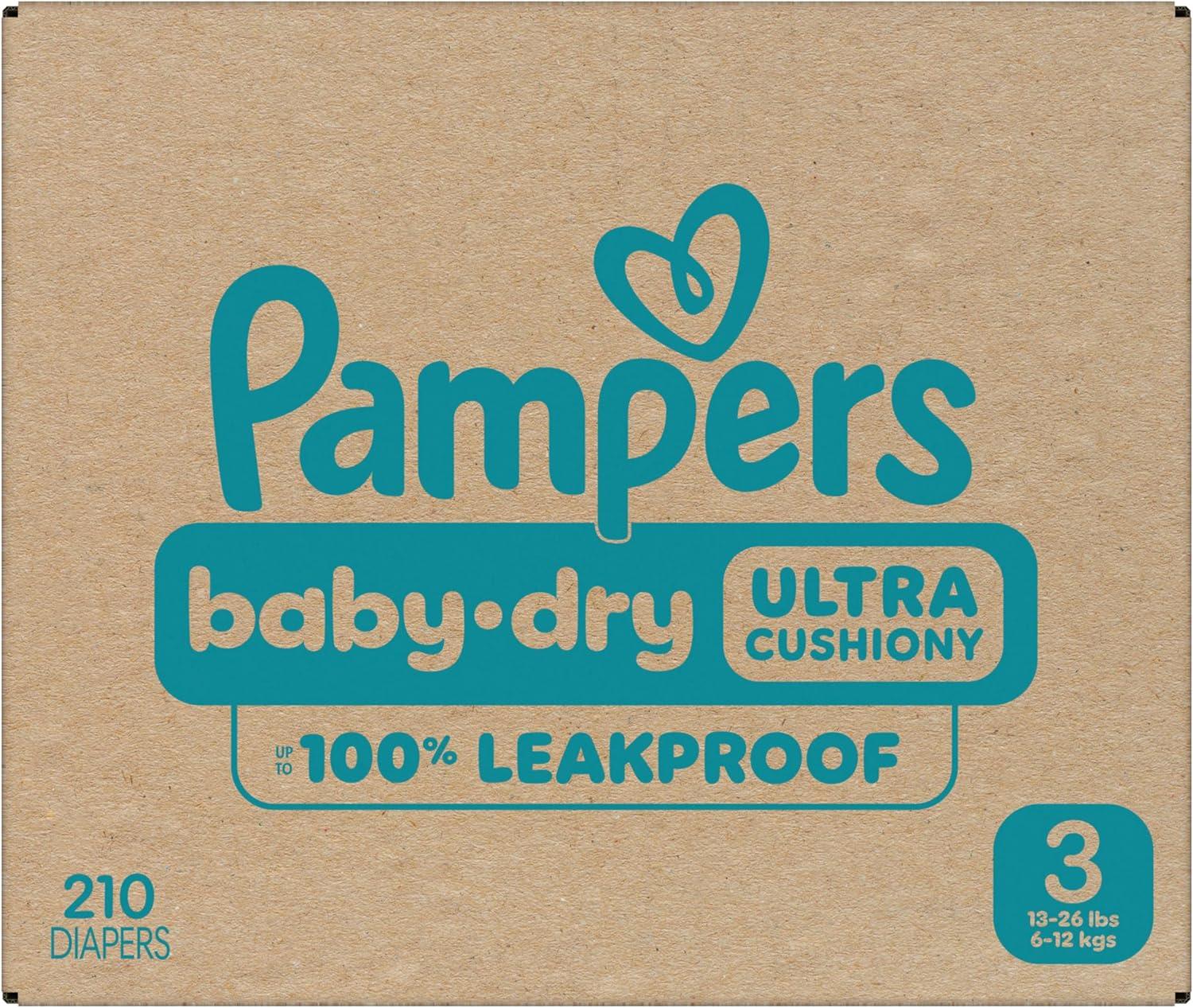 imagePampers Diapers  Baby Dry  Size 6 21 Count Absorbent Disposable Infant Diaper Packaging May VarySize 3