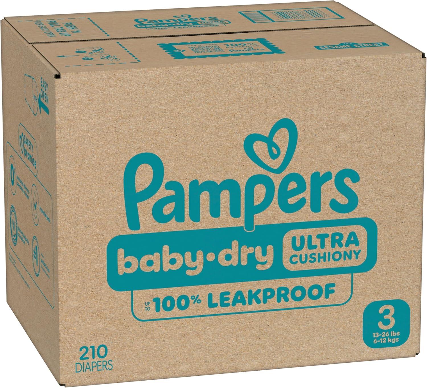 imagePampers Diapers  Baby Dry  Size 6 21 Count Absorbent Disposable Infant Diaper Packaging May VarySize 3