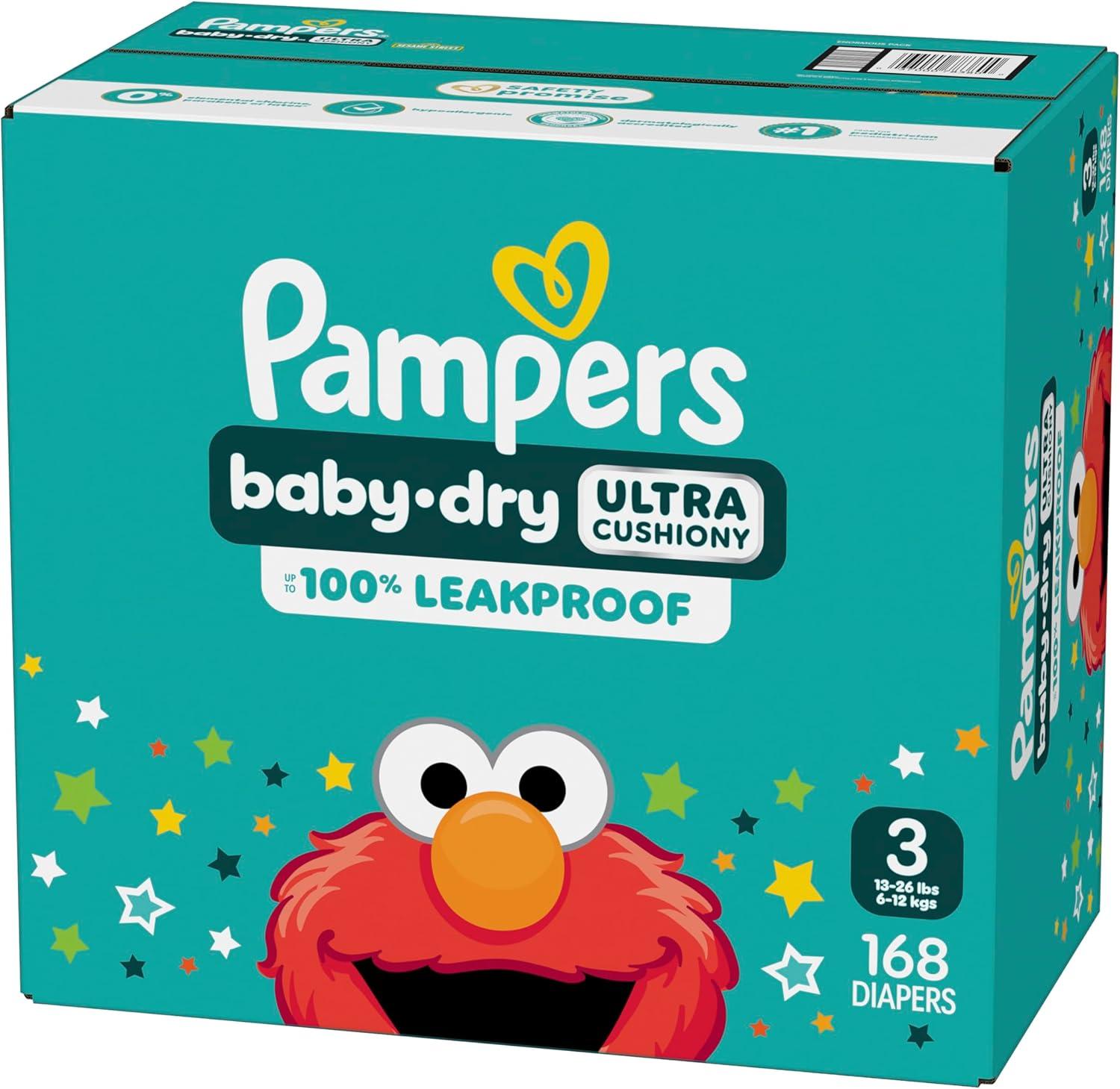 imagePampers Diapers  Baby Dry  Size 6 21 Count Absorbent Disposable Infant Diaper Packaging May VarySize 3