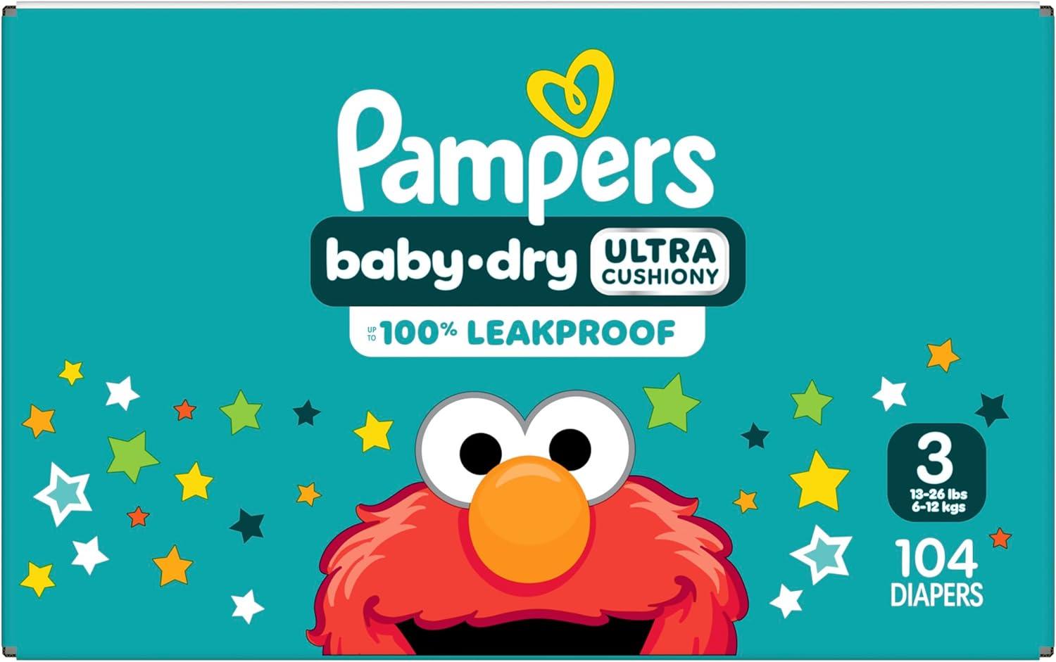 imagePampers Diapers  Baby Dry  Size 6 21 Count Absorbent Disposable Infant Diaper Packaging May VarySize 3