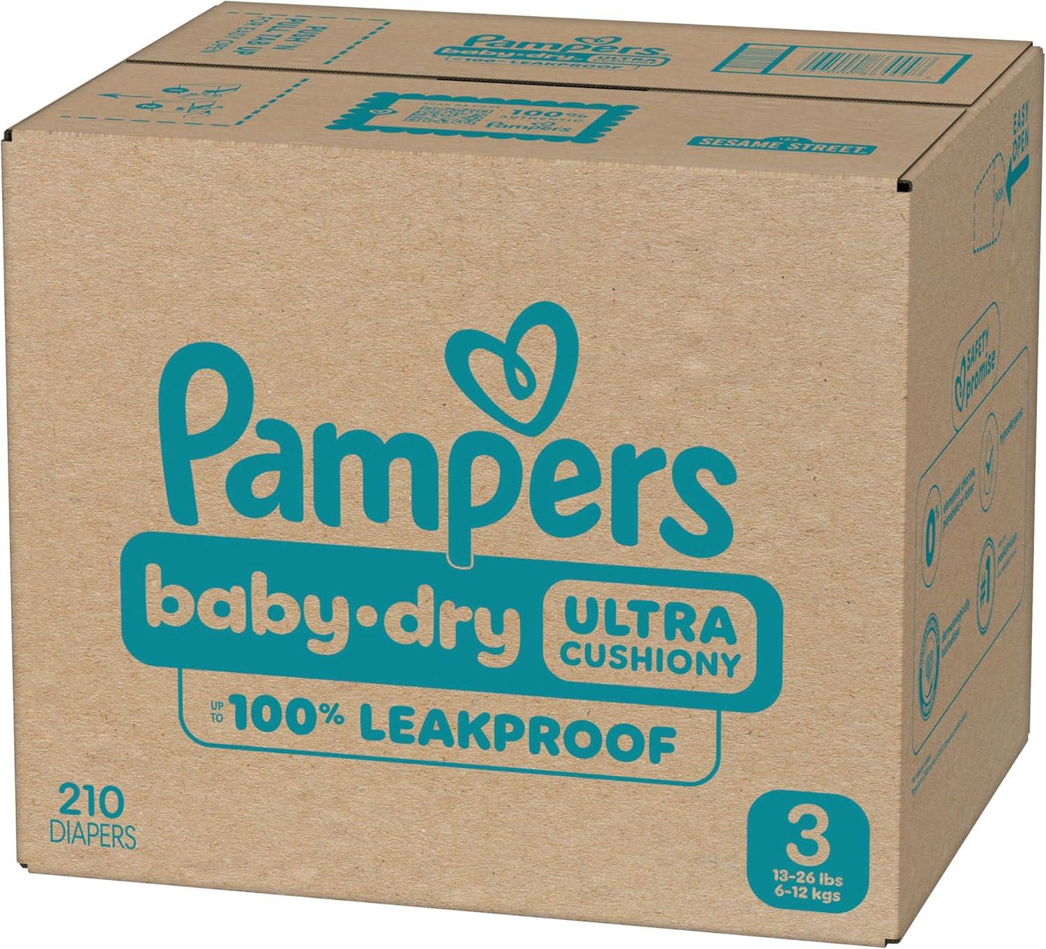 imagePampers Diapers  Baby Dry  Size 6 21 Count Absorbent Disposable Infant Diaper Packaging May VarySize 3