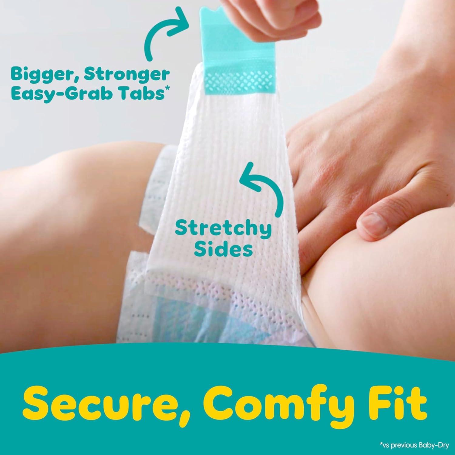 imagePampers Diapers  Baby Dry  Size 6 21 Count Absorbent Disposable Infant Diaper Packaging May VarySize 4