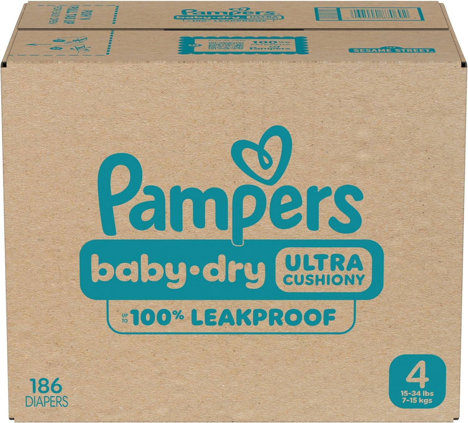 imagePampers Diapers  Baby Dry  Size 6 21 Count Absorbent Disposable Infant Diaper Packaging May VarySize 4