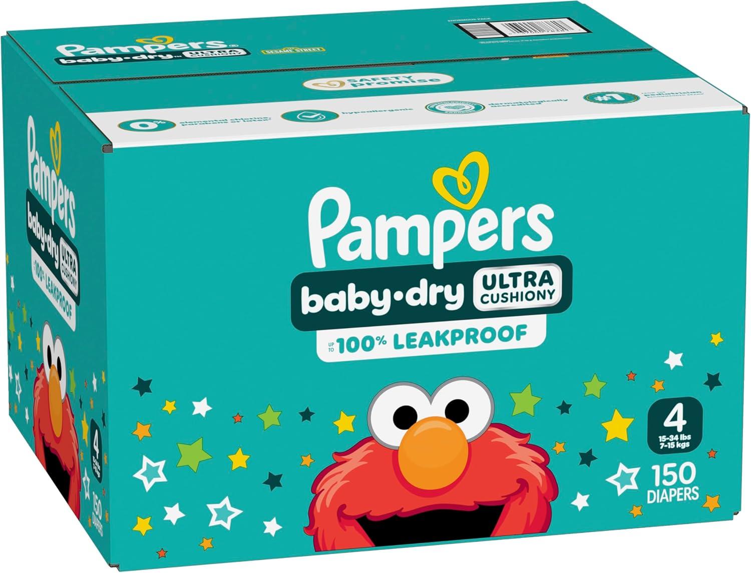 imagePampers Diapers  Baby Dry  Size 6 21 Count Absorbent Disposable Infant Diaper Packaging May VarySize 4
