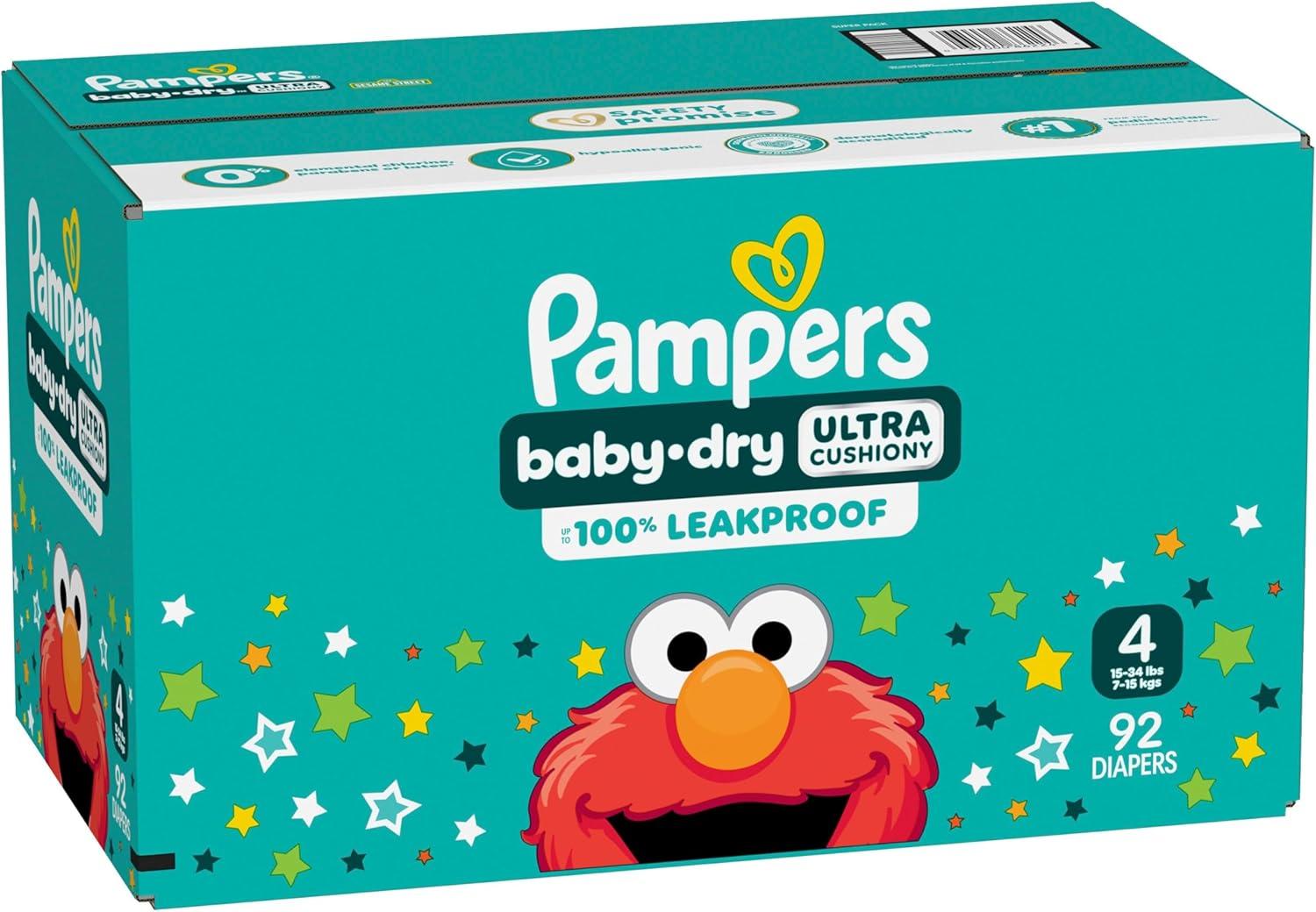 imagePampers Diapers  Baby Dry  Size 6 21 Count Absorbent Disposable Infant Diaper Packaging May VarySize 4