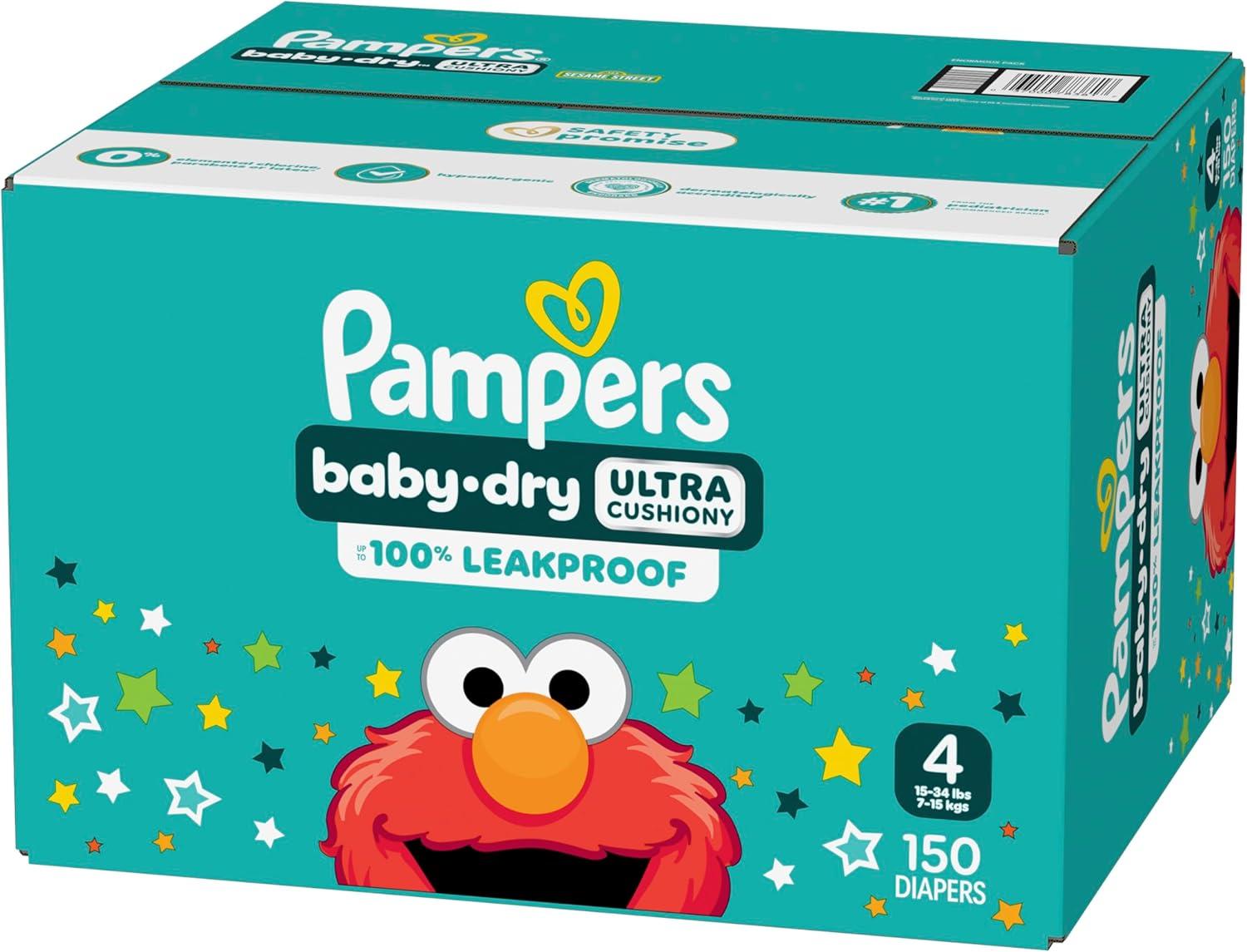 imagePampers Diapers  Baby Dry  Size 6 21 Count Absorbent Disposable Infant Diaper Packaging May VarySize 4