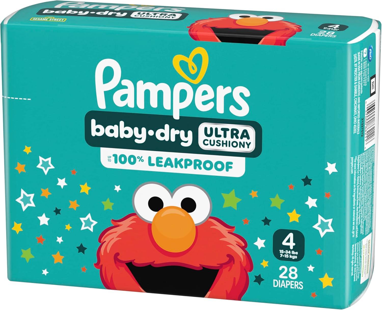 imagePampers Diapers  Baby Dry  Size 6 21 Count Absorbent Disposable Infant Diaper Packaging May VarySize 4