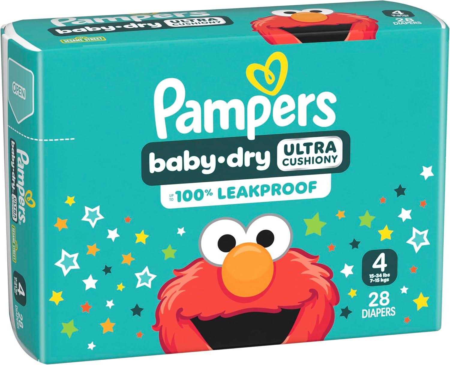 imagePampers Diapers  Baby Dry  Size 6 21 Count Absorbent Disposable Infant Diaper Packaging May VarySize 4