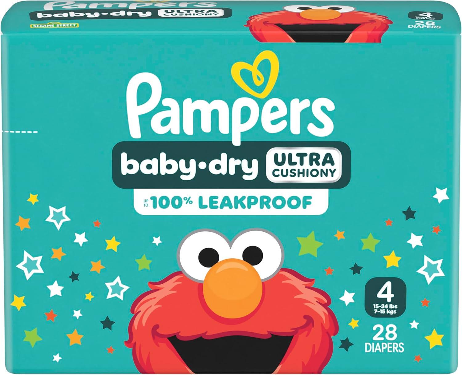 imagePampers Diapers  Baby Dry  Size 6 21 Count Absorbent Disposable Infant Diaper Packaging May VarySize 4
