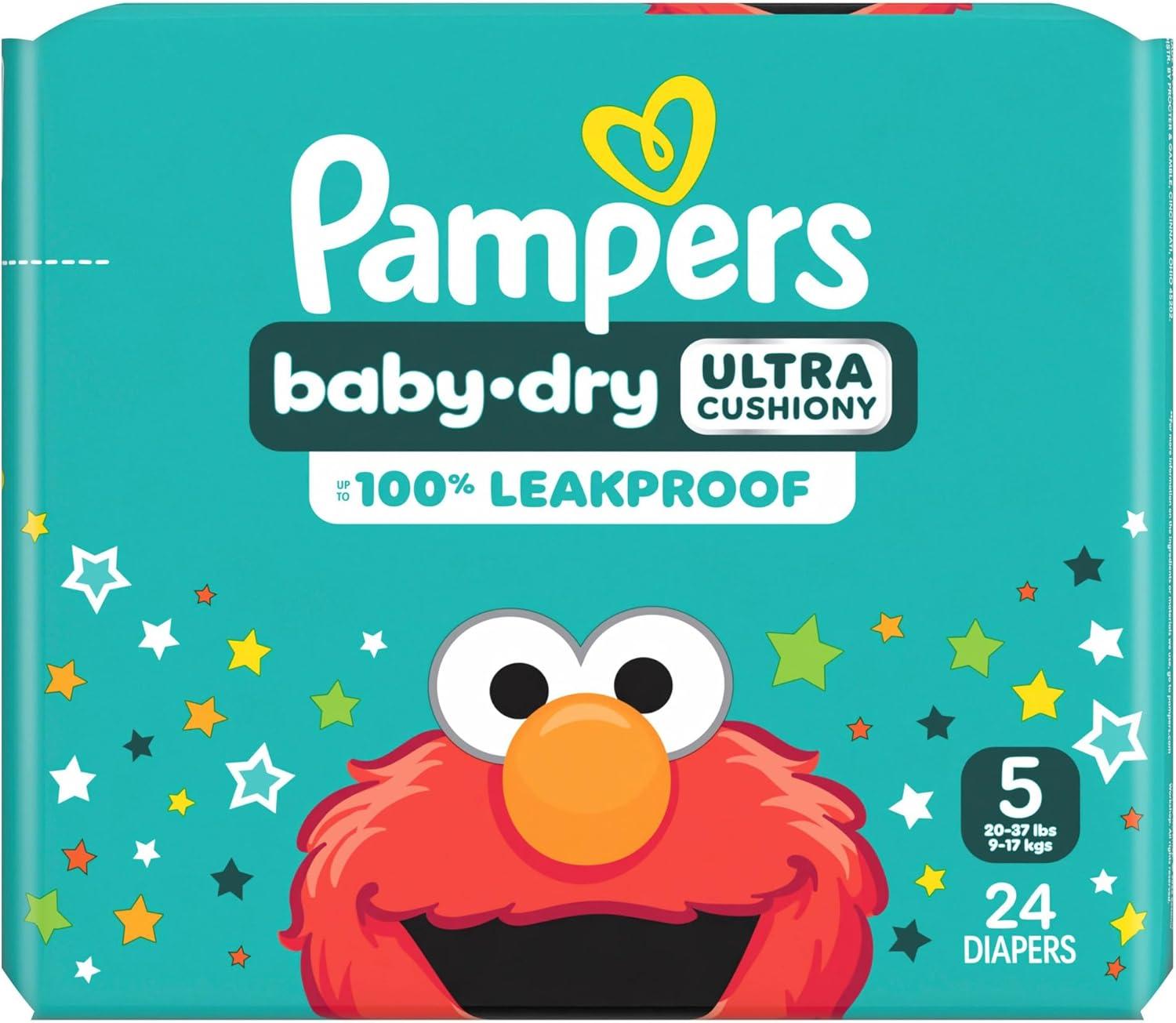 imagePampers Diapers  Baby Dry  Size 6 21 Count Absorbent Disposable Infant Diaper Packaging May VarySize 5