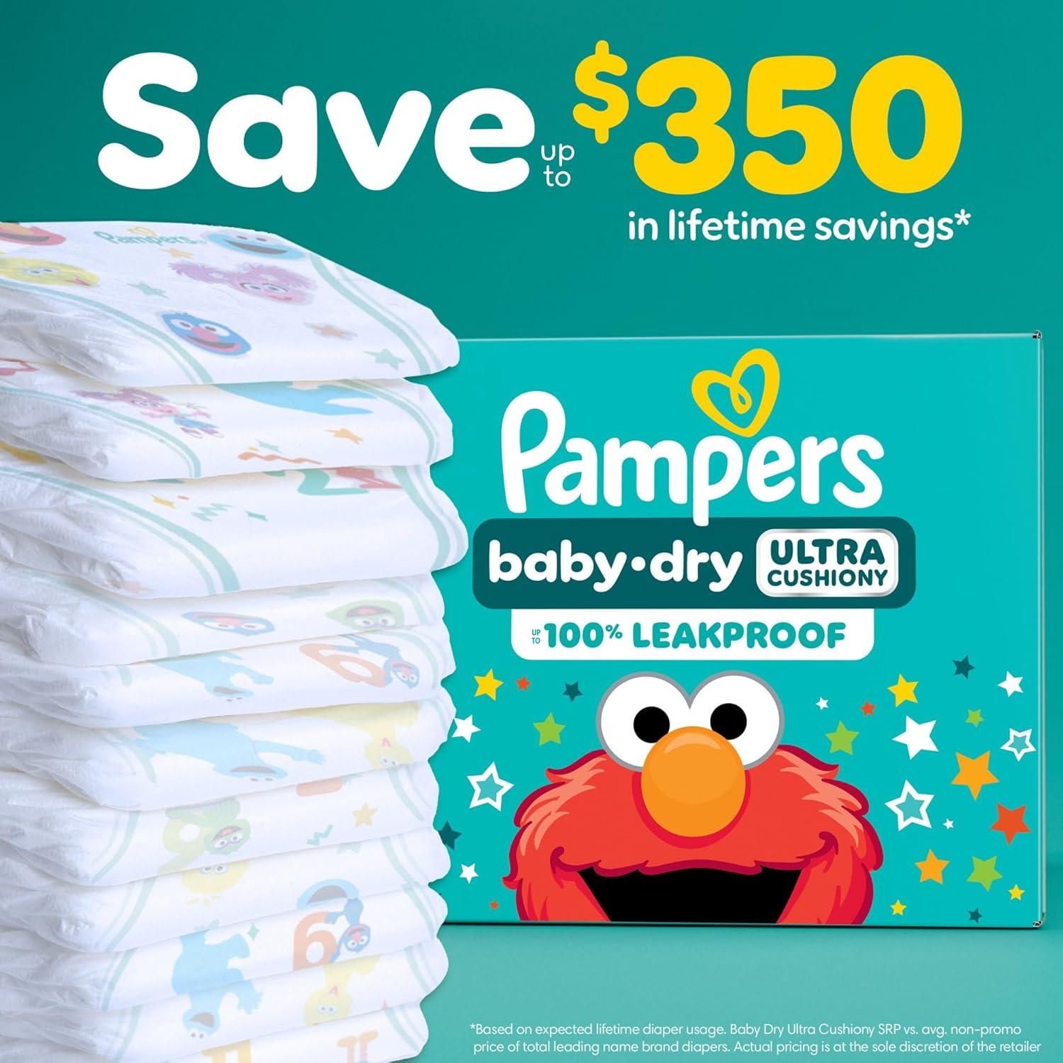 imagePampers Diapers  Baby Dry  Size 6 21 Count Absorbent Disposable Infant Diaper Packaging May VarySize 5