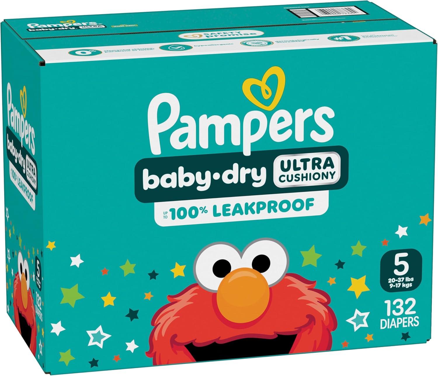 imagePampers Diapers  Baby Dry  Size 6 21 Count Absorbent Disposable Infant Diaper Packaging May VarySize 5