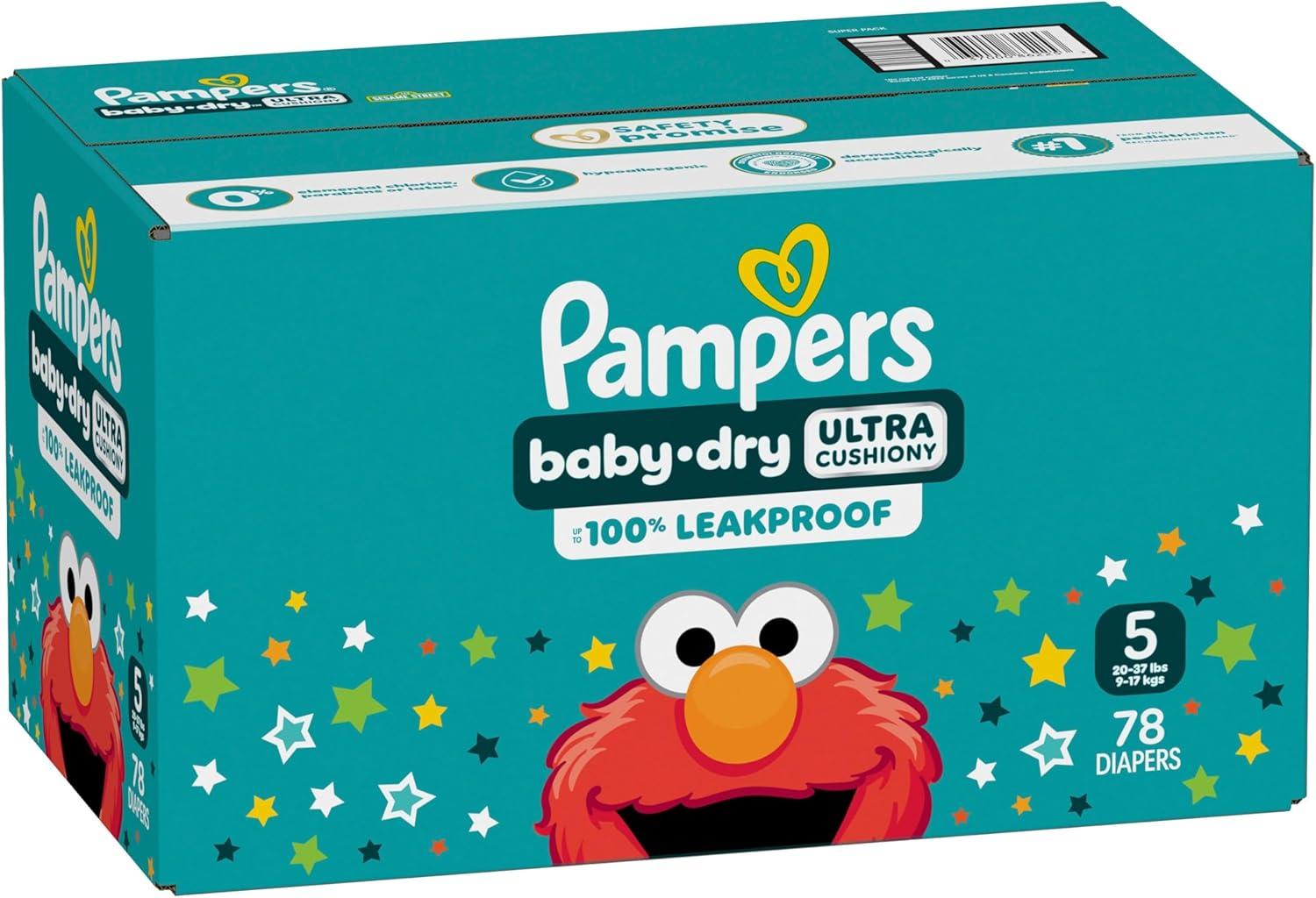 imagePampers Diapers  Baby Dry  Size 6 21 Count Absorbent Disposable Infant Diaper Packaging May VarySize 5