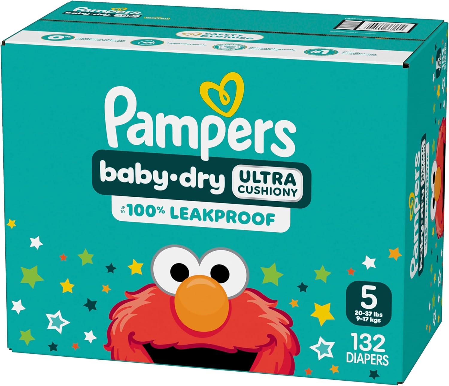 imagePampers Diapers  Baby Dry  Size 6 21 Count Absorbent Disposable Infant Diaper Packaging May VarySize 5