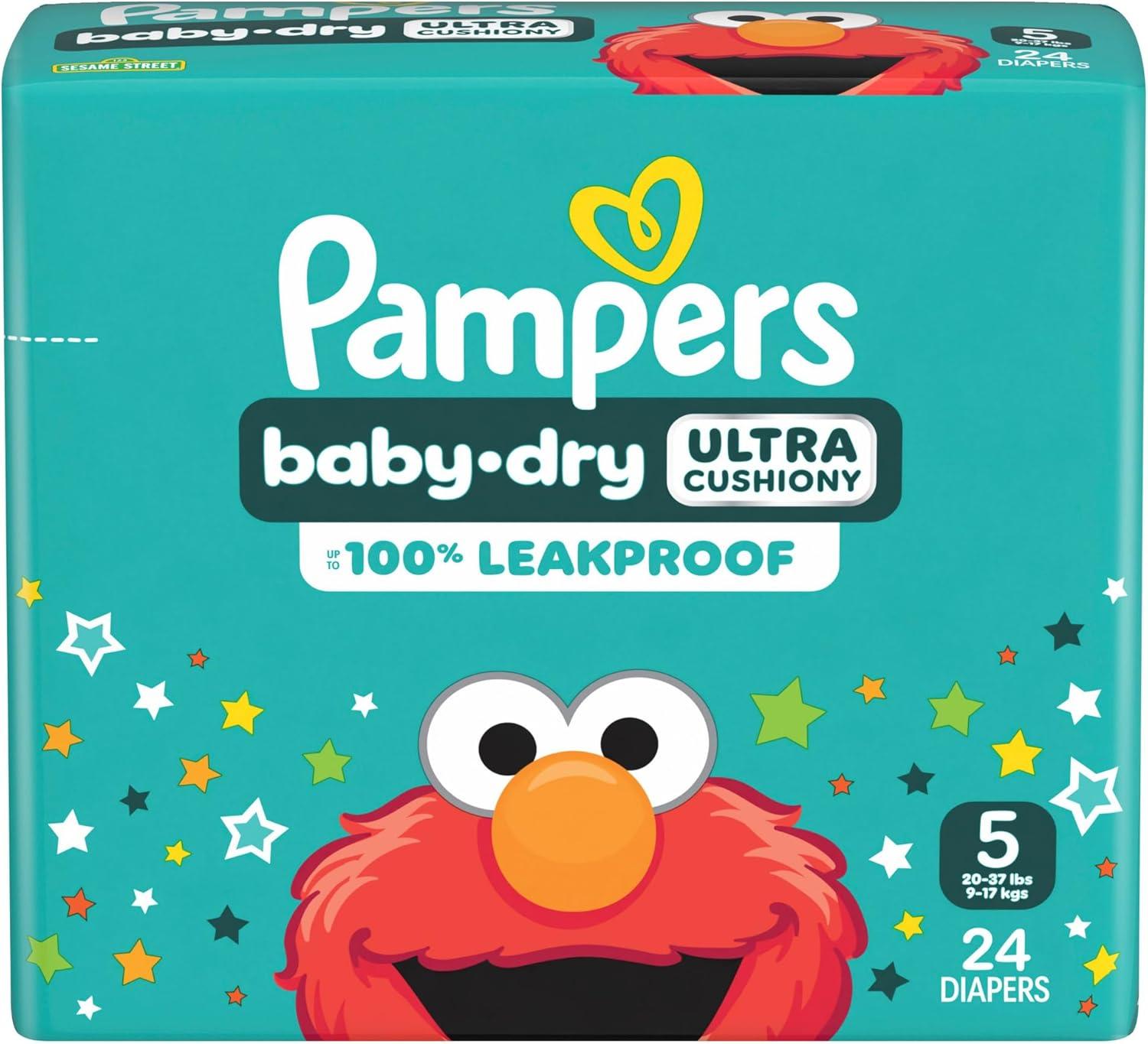 imagePampers Diapers  Baby Dry  Size 6 21 Count Absorbent Disposable Infant Diaper Packaging May VarySize 5