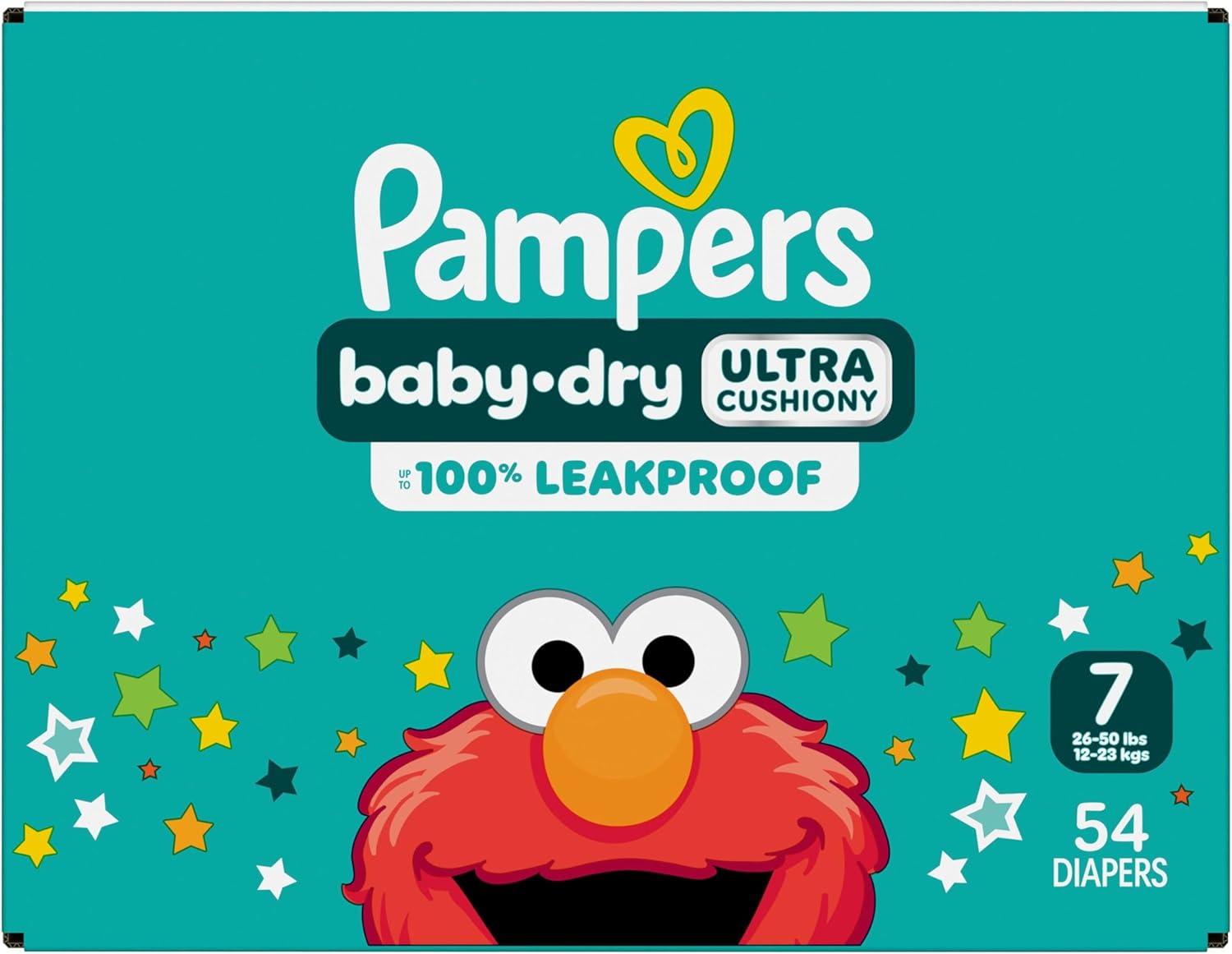 imagePampers Diapers  Baby Dry  Size 6 21 Count Absorbent Disposable Infant Diaper Packaging May VarySize 7