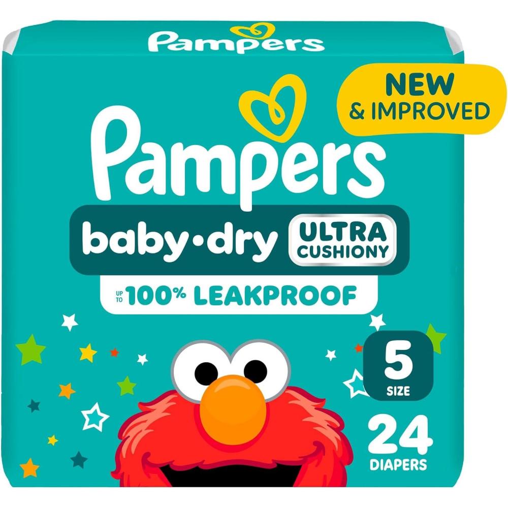 imagePampers Diapers  Baby Dry  Size 6 21 Count Absorbent Disposable Infant Diaper Packaging May VarySize 5