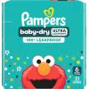 imagePampers Diapers  Baby Dry  Size 6 21 Count Absorbent Disposable Infant Diaper Packaging May VarySize 6