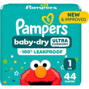 imagePampers Diapers  Baby Dry  Size 6 21 Count Absorbent Disposable Infant Diaper Packaging May VarySize 1