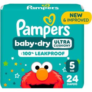 imagePampers Diapers  Baby Dry  Size 6 21 Count Absorbent Disposable Infant Diaper Packaging May VarySize 5