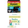 imageBundle of Ninjamas Boys Bedwetting Nighttime Underwear Size SM 3870 lbs 88 Count Pampers Wipes Sensitive Water Based Wipe Hypoallergenic and Unscented 336 Wipes Total 4 FlipTop PacksSize L